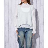 レディース ニットベスト ノースリーブ | GORGE | 詳細画像2