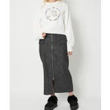 《ネコプリント×ドライタッチ》レディース ニットプルオーバー 長袖 | GORGE  | 詳細画像1 