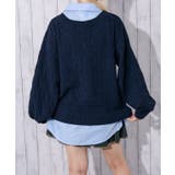 レディース ケーブルニット チュニック | GORGE  | 詳細画像12 