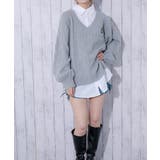 レディース ケーブルニット チュニック | GORGE  | 詳細画像5 