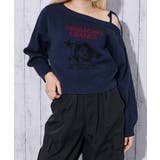 《ワンショルダー×ジャカード》レディース 短丈ニット トップス 個性派 春秋冬 | GORGE  | 詳細画像7 