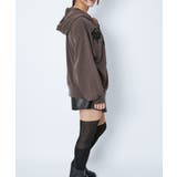 《ビッグスターアップリケ》レディース 裏毛 ジップパーカー | GORGE  | 詳細画像4 