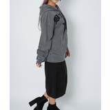 《ビッグスターアップリケ》レディース 裏毛 ジップパーカー | GORGE  | 詳細画像9 