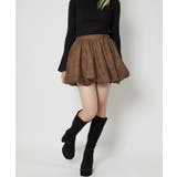 《フェイクレザー×バルーンシルエット》レディース ミニスカート ショート丈 | GORGE  | 詳細画像2 