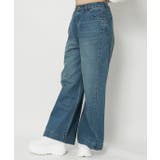 《美脚ワイドストレート》レディース デニムパンツ ジーンズ | GORGE  | 詳細画像10 