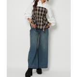 《美脚ワイドストレート》レディース デニムパンツ ジーンズ | GORGE  | 詳細画像1 