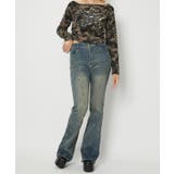 レディース フレアデニム ストレッチ | GORGE  | 詳細画像2