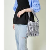 グレー | 《シャーリング×立体フォルム》レディース ミニトートバッグ 軽量 春夏秋冬 | GORGE