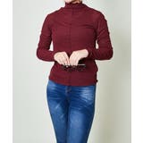 《透け感×メロウフリル》レイヤード主役トップス/華奢見えハイネック | GORGE | 詳細画像8