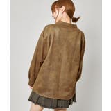 《フェイクレザー見え×ゆるシルエット》一枚でサマ見え!合皮風ポンチジャケット | GORGE | 詳細画像6