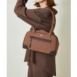 ブラウン | レディース ボストン型 2WAYショルダーバッグ | GORGE
