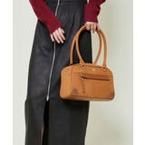 キャメル | レディース ボストン型 2WAYショルダーバッグ | GORGE