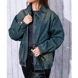 オーバーダイ | レディース デニムブルゾン ジャケット | GORGE