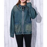 レディース デニムブルゾン ジャケット | GORGE | 詳細画像2