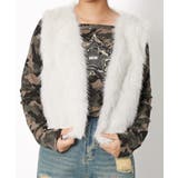 アイボリー | 《ふわモコ×ショート丈》レディース フェイクファー ベスト 秋冬アウター | GORGE 