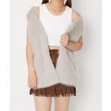 《ふわふわフェイクファー×こなれ感》レディース ファーベスト 秋冬 | GORGE  | 詳細画像3 