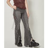 ブラック | レディース フレアデニム 美脚 | GORGE