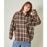 レディース チェックシャツ ビッグシルエット | GORGE | 詳細画像2