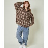 レディース チェックシャツ ビッグシルエット | GORGE | 詳細画像3