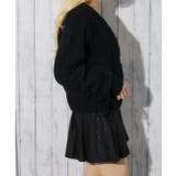 《袖レースアップ×ケーブル編み》レディース モールニット Ｖネックプルオーバー | GORGE  | 詳細画像15 