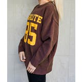 《カレッジロゴ×ナンバリング》レディース モールニット プルオーバー | GORGE  | 詳細画像7 