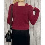 《フェザーカーデ風ドッキング》レディース ニットプルオーバー フェザータッチ | GORGE  | 詳細画像9 