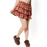 《ドロストシャツ×フリルスカート》チェック柄 セットアップ インナーパンツ付き | GORGE  | 詳細画像8 