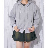 レディース ジップパーカー 裏毛 | GORGE  | 詳細画像10 