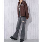 レディース ジップパーカー 裏毛 | GORGE  | 詳細画像1 