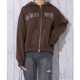 レディース ジップパーカー 裏毛 | GORGE  | 詳細画像2 