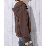 レディース ジップパーカー 裏毛 | GORGE  | 詳細画像3 