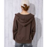 レディース ジップパーカー 裏毛 | GORGE  | 詳細画像4 