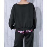 《カモフラロゴ×オフショルゆるシルエット》レディース 裏毛 クルーネックスウェッ… | GORGE  | 詳細画像13 