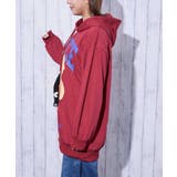 《ビッグくまプリント×ボアフェイクバッグ付き》レディース 裏毛 パーカー | GORGE  | 詳細画像15 