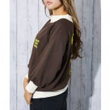 《オフショル×バックうさぎ刺繍》レディース 裏毛 スウェット | GORGE  | 詳細画像3 