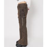 《カーゴポケット×フレア》レディース デニムパンツ ハトメデザイン | GORGE  | 詳細画像4 