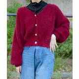 ボルドー | 《フェザータッチ×デザインボタンＭＩＸ》レディース カーディガン 羽織り | GORGE 