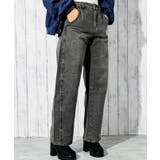 《加工バレルシルエット》レディース デニムパンツ ウエストゴム | GORGE  | 詳細画像5 