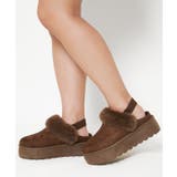 《ふわもこ暖か♪》厚底ムートンスリッポン レディース 冬の防寒カジュアルに◎ | GORGE  | 詳細画像7 