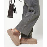 ＯＡＫ | 《ふわもこ暖か♪》厚底ムートンスリッポン レディース 冬の防寒カジュアルに◎ | GORGE 