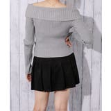 《オフショル×細リブニット》レディース プルオーバー 長袖トップス | GORGE  | 詳細画像9 