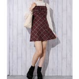 《起毛チェック柄》レディース キャミワンピ チュニック レイヤード 秋冬 | GORGE  | 詳細画像8 