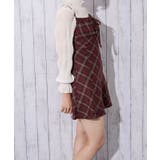 《起毛チェック柄》レディース キャミワンピ チュニック レイヤード 秋冬 | GORGE  | 詳細画像9 