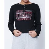 ブラック | レディース ヘンリーネック 長袖カットソー | GORGE