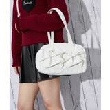 アイボリー | 《ダブルリボン×フロントポケット》レディース ショルダーバッグ オールシーズン | GORGE 