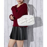 《ダブルリボン×フロントポケット》レディース ショルダーバッグ オールシーズン | GORGE  | 詳細画像2 