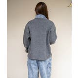 《デニム衿×フェイクレイヤード》レディース ニットトップス ミドル丈 秋冬 | GORGE  | 詳細画像12 