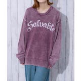 パープル | レディース クルーネックニット ヴィンテージライク | GORGE 