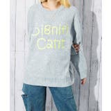 《ふんわり映え》レディース 起毛 ロゴ刺繍 ニット プルオーバー 秋冬 | GORGE  | 詳細画像14 