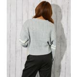 レディース ケーブルニット ショート丈 | GORGE  | 詳細画像12 